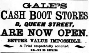 1899 Evening Post advert
