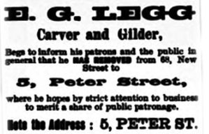 1901 Evening Post advert