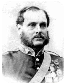 Colonel Anderson, RA, photographed in the mid-19th century by Henry Mullins [1]