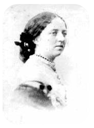 An unidentified Mrs Hobbs, photographed in the mid-19th century by Henry Mullins [1]