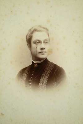 Portrait of a woman by Tynan Brothers