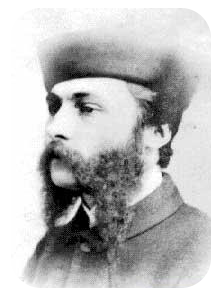 An unidentified Mr Lock photographed by Henry Mullins in the mid-19th century [1]