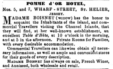 1853 advert