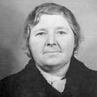 Louisa Gould's Occupation ID card photograph