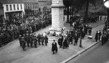 The 1928 Armistice Day ceremony
