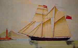 Warrior of Gaspe in 1866