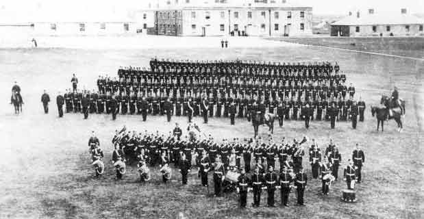 St Peter's Barracks, 1900