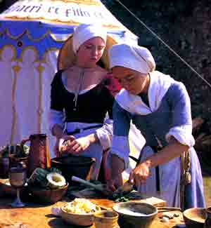 Preparing traditional Jersey food
