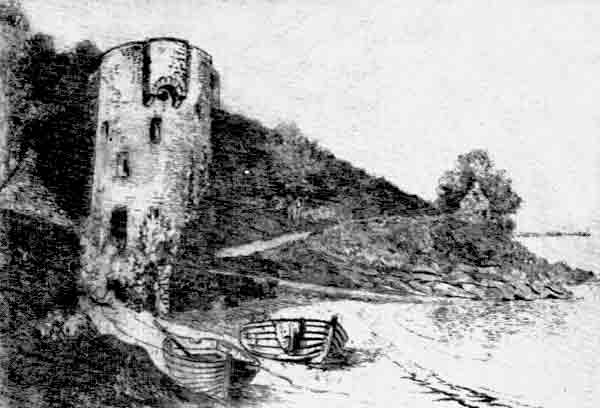Fliquet Tower before its upper section was removed