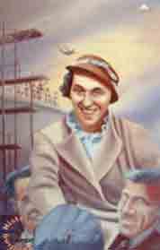 Dot Macready's exploits were commemorated on a Jersey phonecard