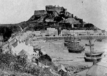 Oyster boats at Gorey Harbour
