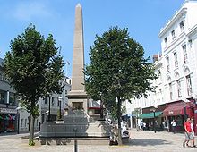 The Le Sueur obelisk
