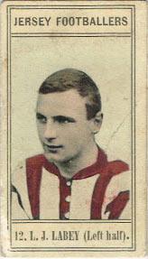 L J Labey, Wanderers footballer in the 1900s