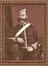 A portrait of Major General Edward McLaughlin (1838-1912)