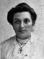 Jeanne Marie Le Saux, nee Boutier, born in St Saviour in 1872, wife of Yves Marie