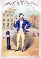 Arthur Lloyd was at the Theatre Royal in 1888 with his wife Katty King