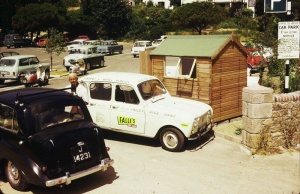 Car park in the 1970s