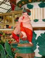 Part of the fountain