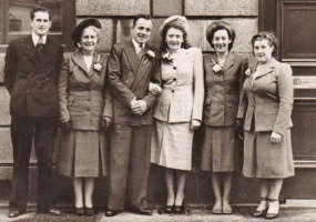 The marriage of Raymond William Gallichan and Myra, nee Hopkins