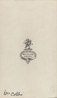 The back of the image of Mrs Collie