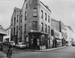 The junction with Cross Street