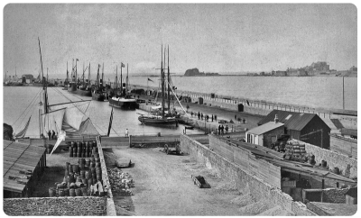 Albert Pier before the construction of abbatoirs