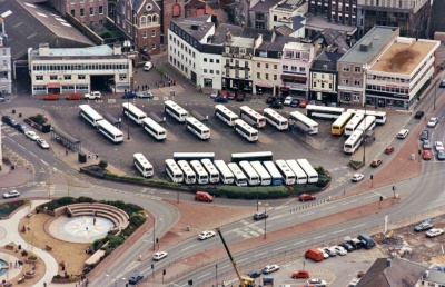 Buses at the Weighbrige station