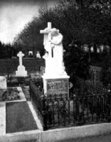 Louise La Cloche memorial at Almorah cemetery