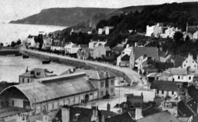 Another of Mrs Slater's photographs of St Aubin in about 1870