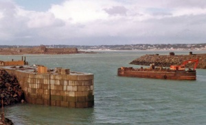 Work on the new tanker berth