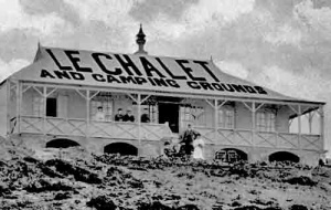 Le Chalet Hotel closed in the 1990s