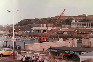 Construction of the Albert Harbour marina