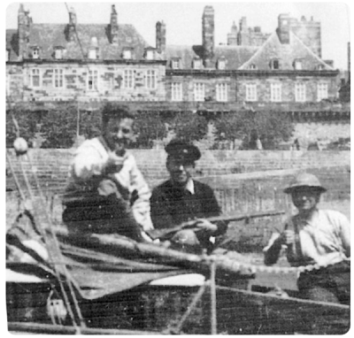 Jersey boat crew at St Malo