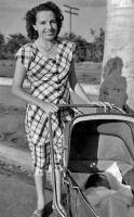 Mike with his mother in Nicaragua in 1949