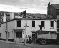 West End Hotel on the corner with Great Union Road