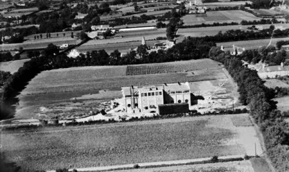 Queen's Road power station photographed by Aerofilms in 1933