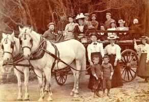 A carriage outing for Morleys and Lawfords