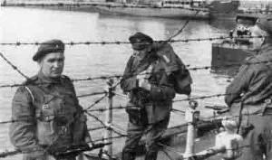 A German officer now a prisoner of war