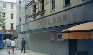 Demolition work starts on the former Tylers shoe shop