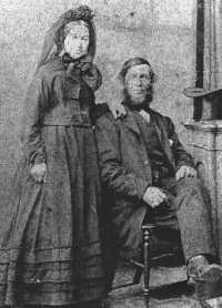Jean de Gruchy of Les Vaux (Tr), and his wife Caroline, nee de Quetteville; (Dr and Mrs de Beer, South Africa)