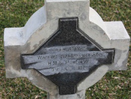 John Harding Amy's grave at Capetown