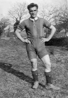 Alfred Joseph Allenet playing for St John's FC