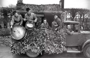 Les Hamonets, supporting election candidate Hamon in St Lawrence in 1952