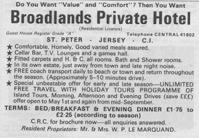 Broadlands 1972 advert