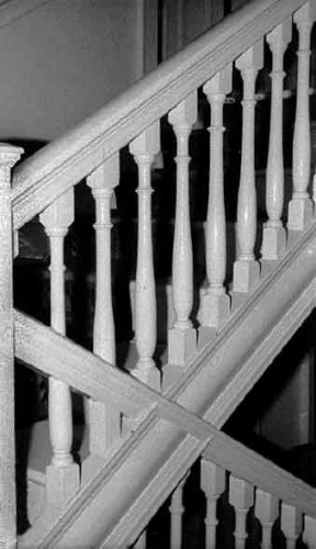 The fine mid-18th century staircase, but is it the best outside St Helier