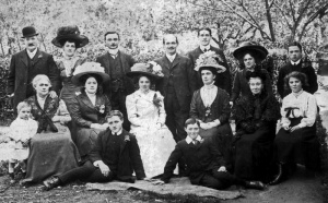 The 1910 marriage at St Saviour of Lilian Lucy Gaudin (1880-1923) and John Amy Marcheron (1882-1929)