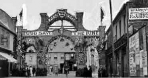 An arch erected at Cheapside to celebrate the 1911 coronation