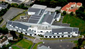 Hautlieu School from the air
