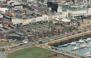 The 'island site' at the top of the Albert Pier
