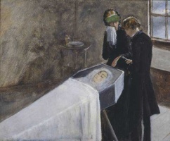 The Artist Attending the Mourning of a Young Girl